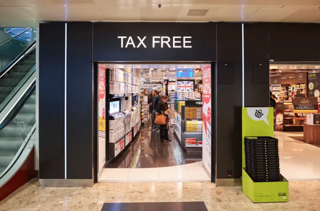 compras isentas de impostos