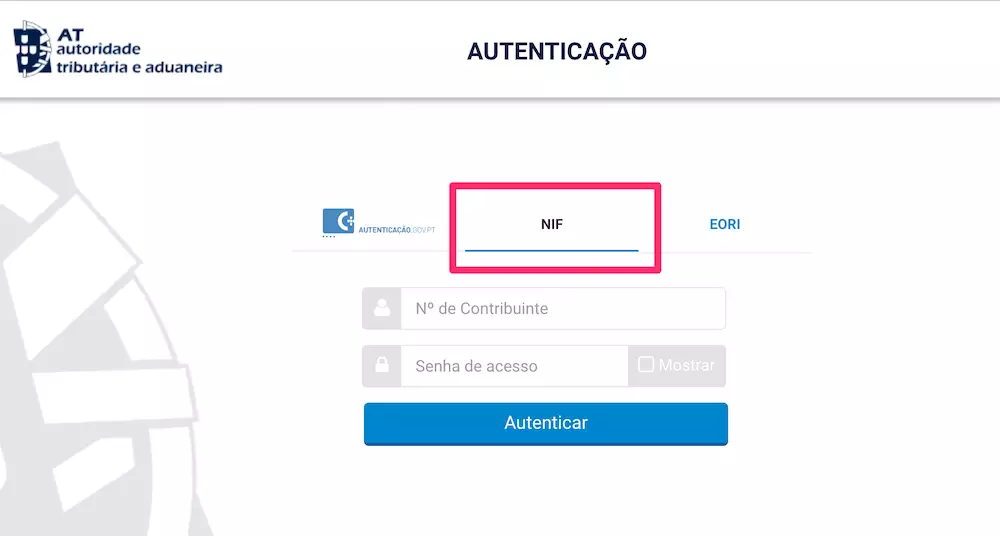 separador nif