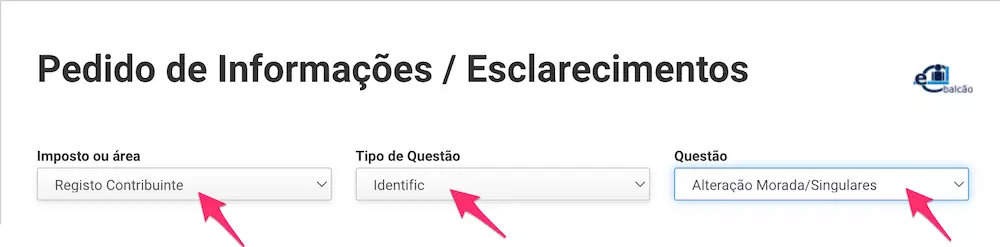 alteracao morada