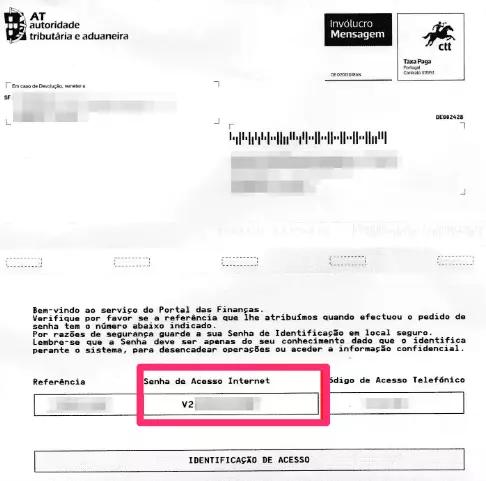 na carta