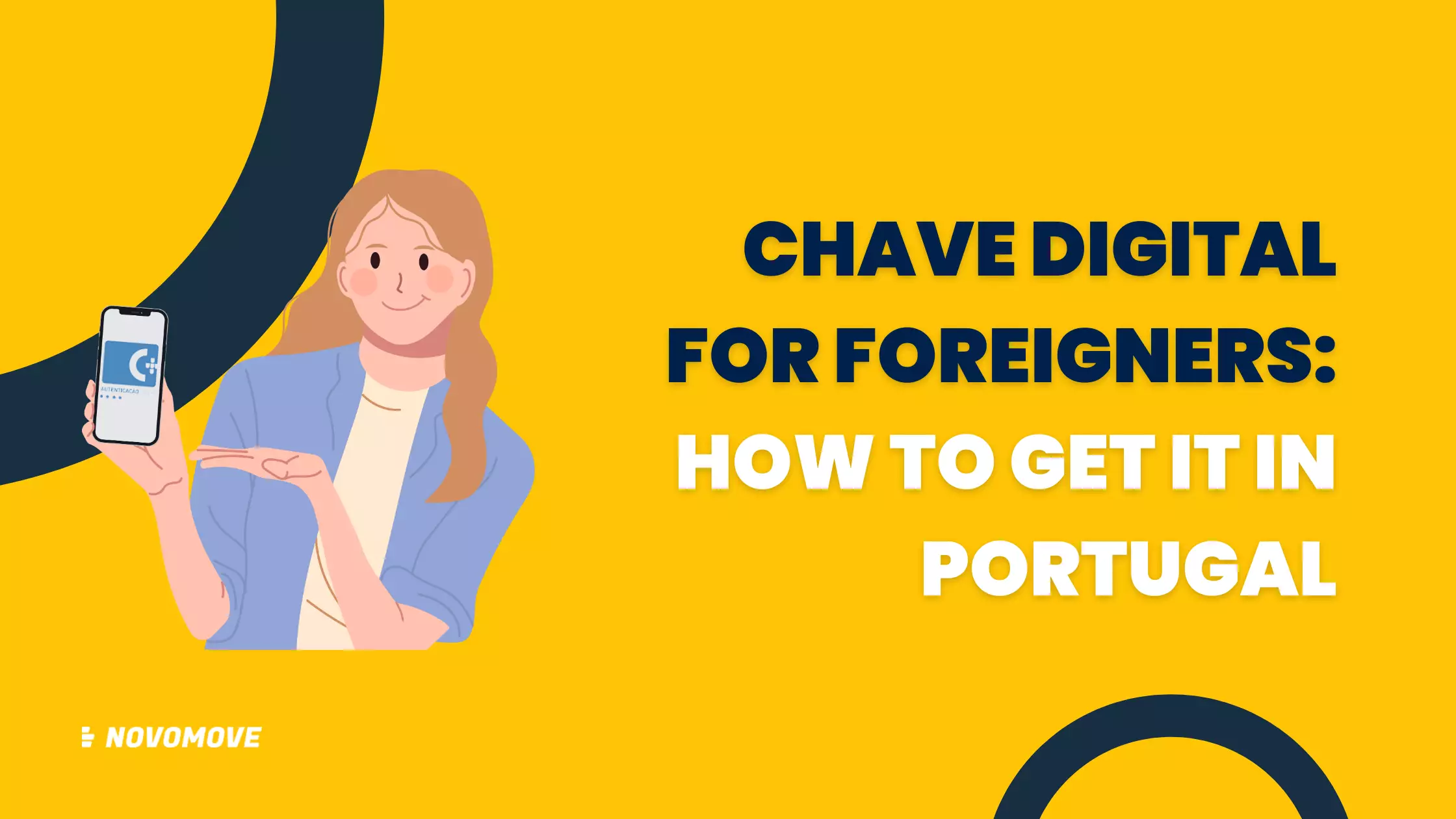 chave digital para estrangeiros