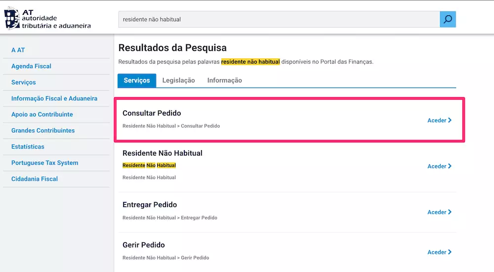 consultar pedido