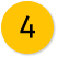 número branco 5